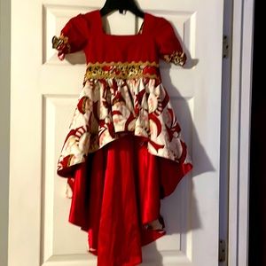 Little girls Christmas dress